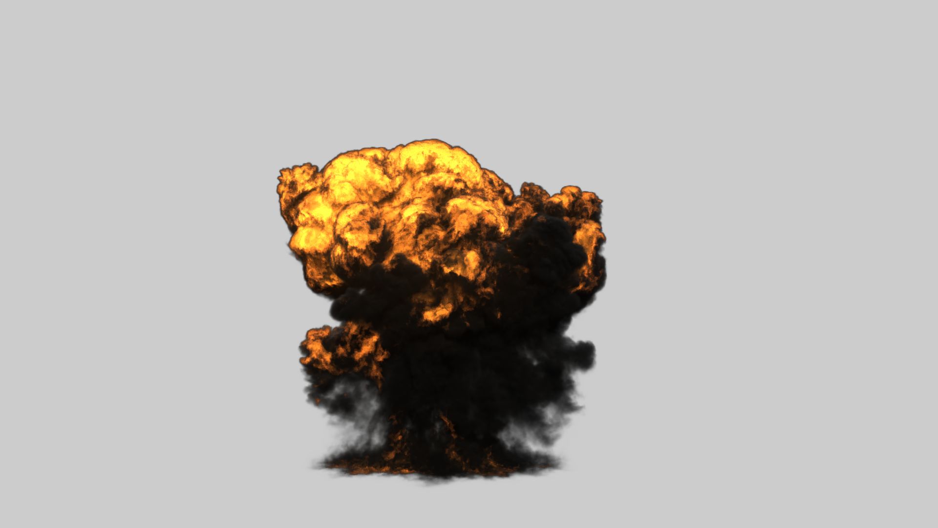 Fume FX Explotion Vorlage 3d model