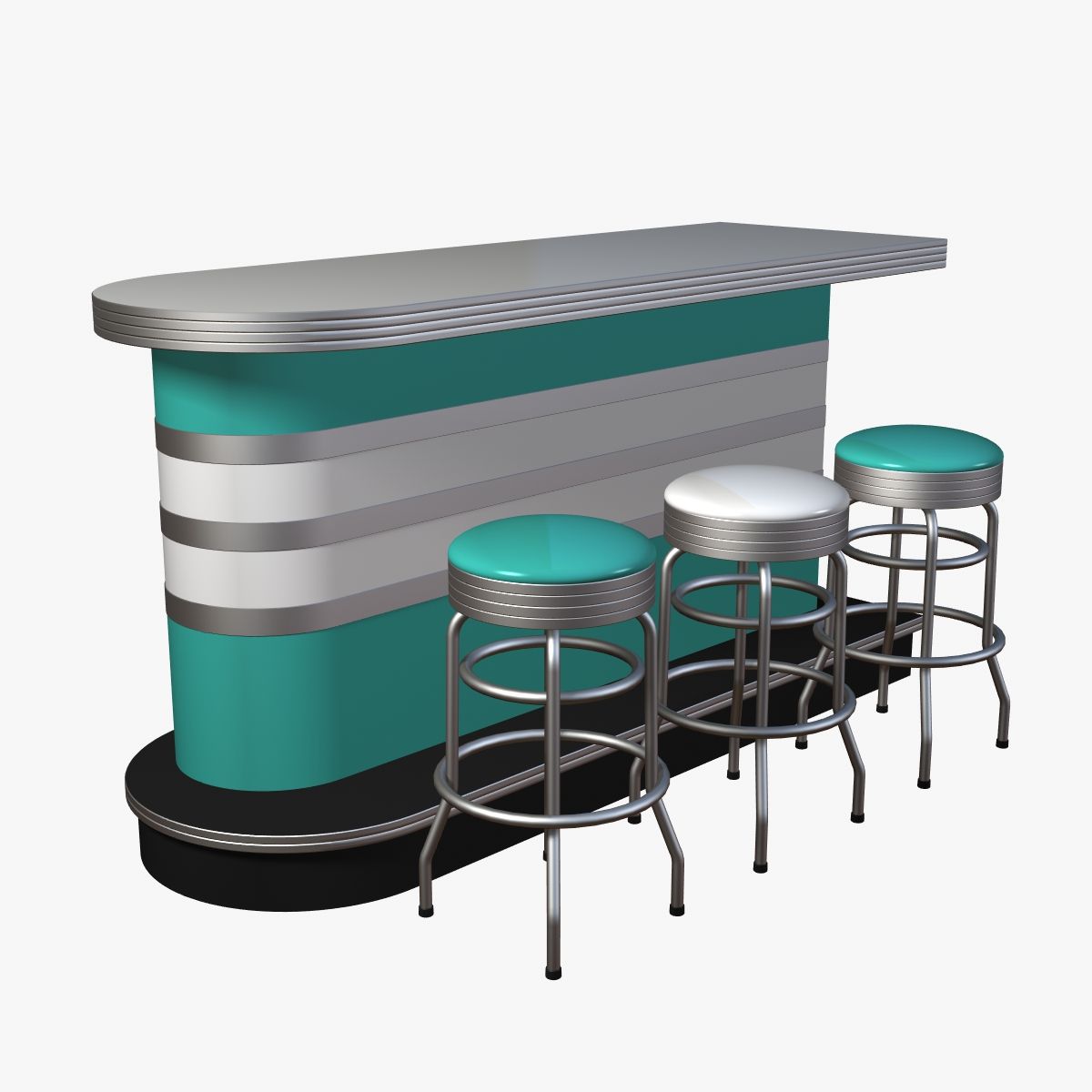 Bar Möbel 3d model