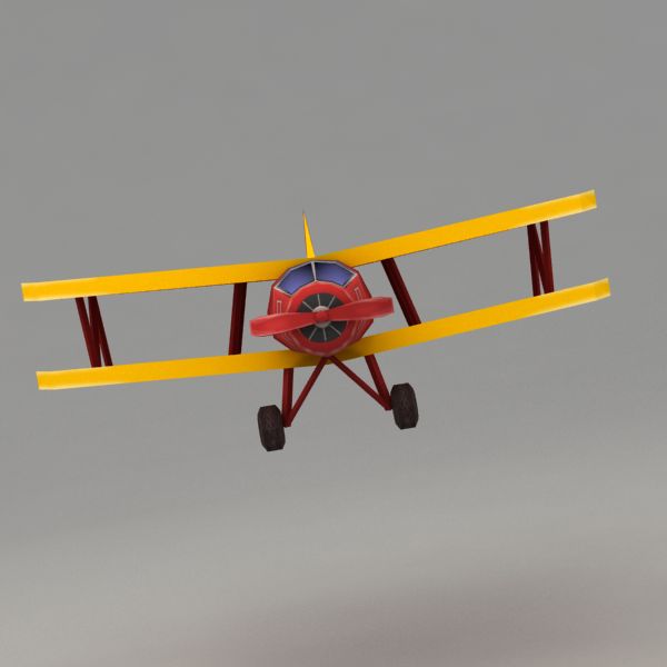 Flugzeug royalty-free 3d model - Preview no. 5