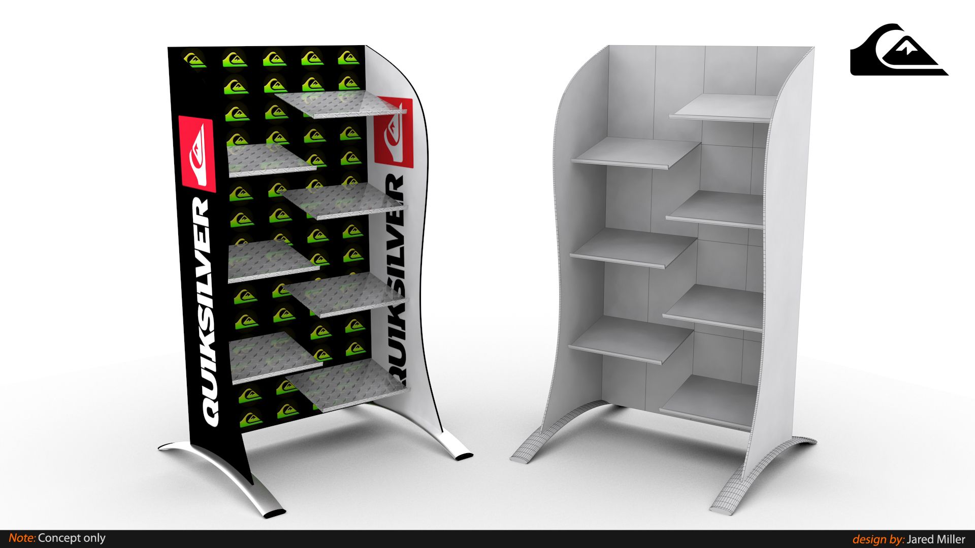 Unité de point de vente 3d model