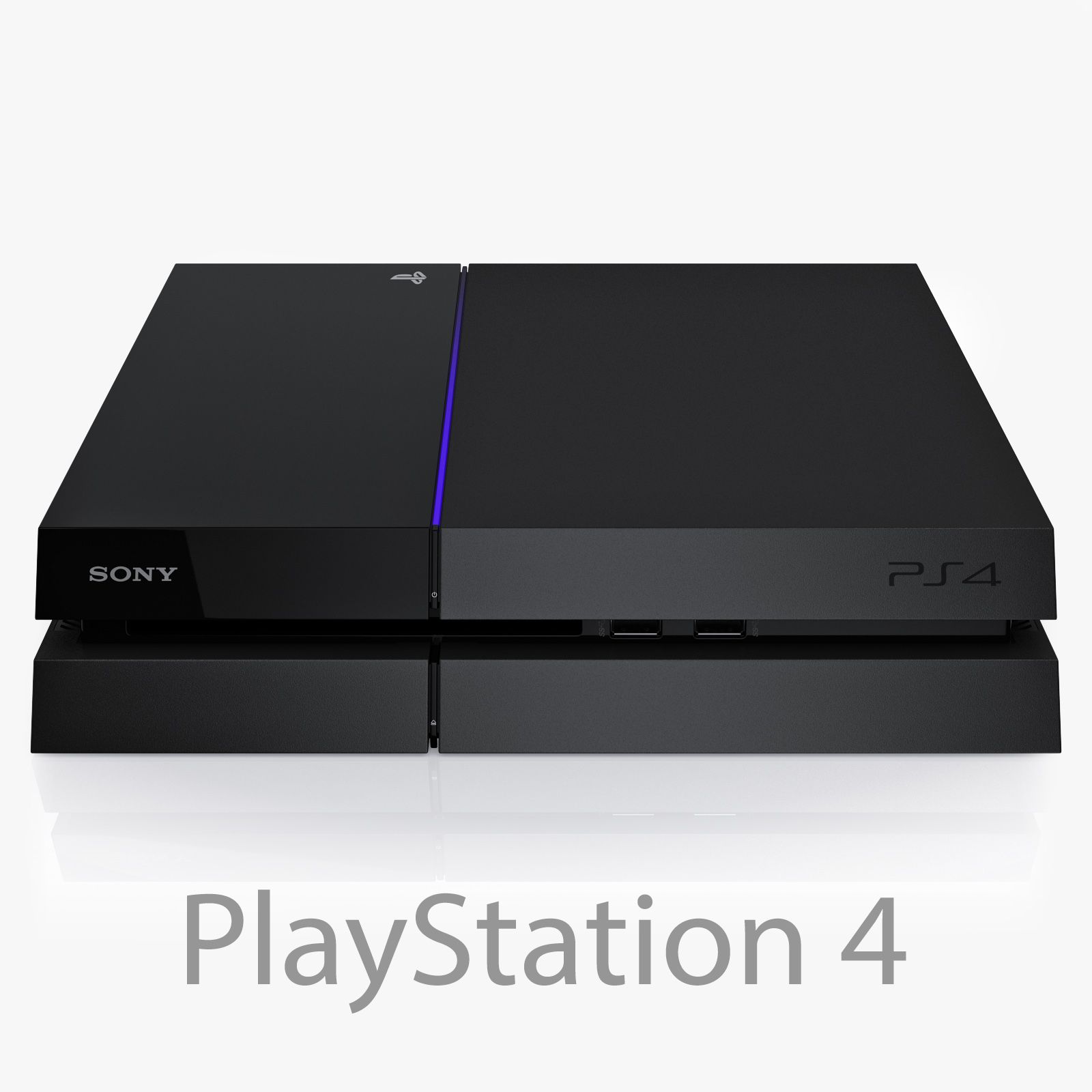 Sony PlayStation 4-Konsole 3d model