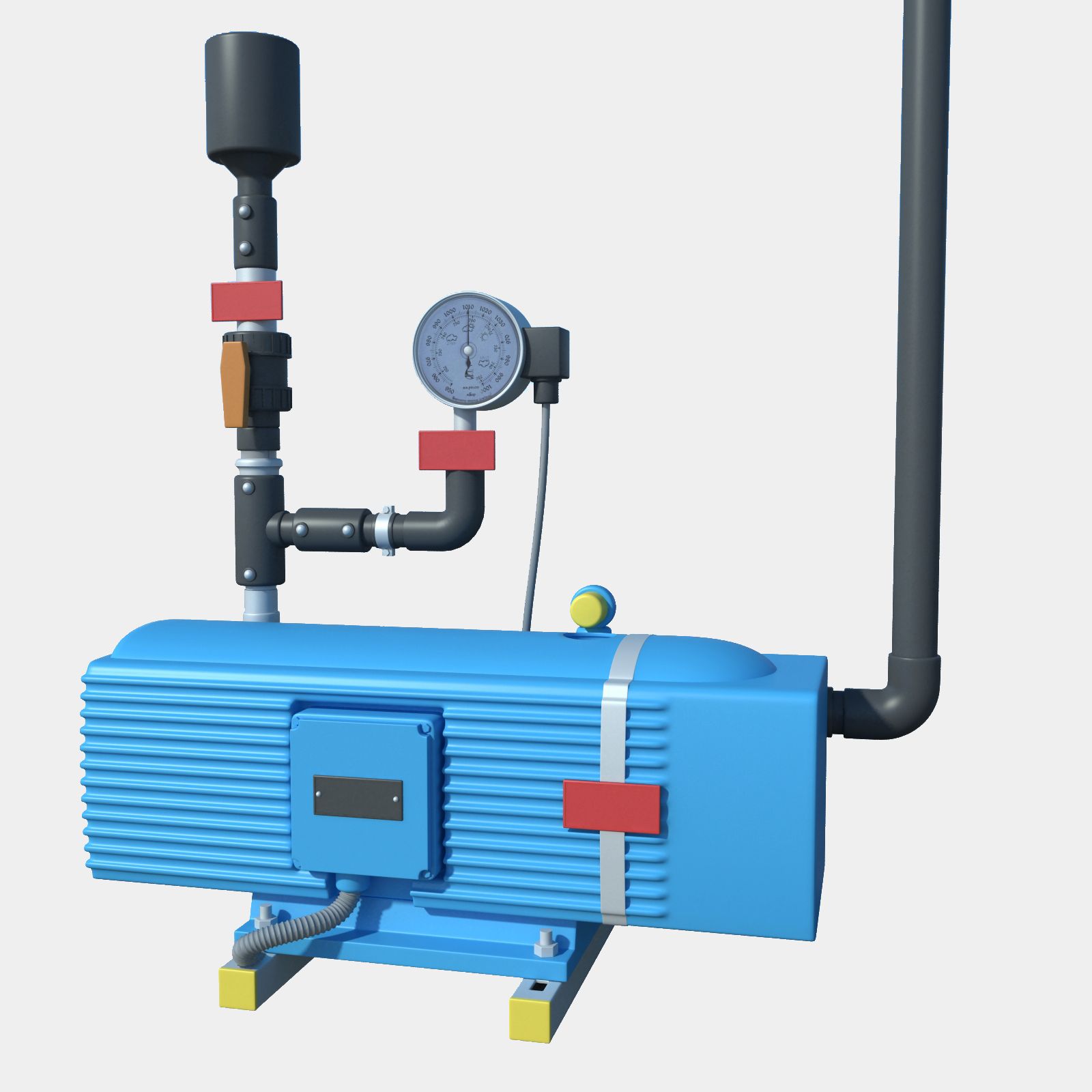 Electric motor 3d model