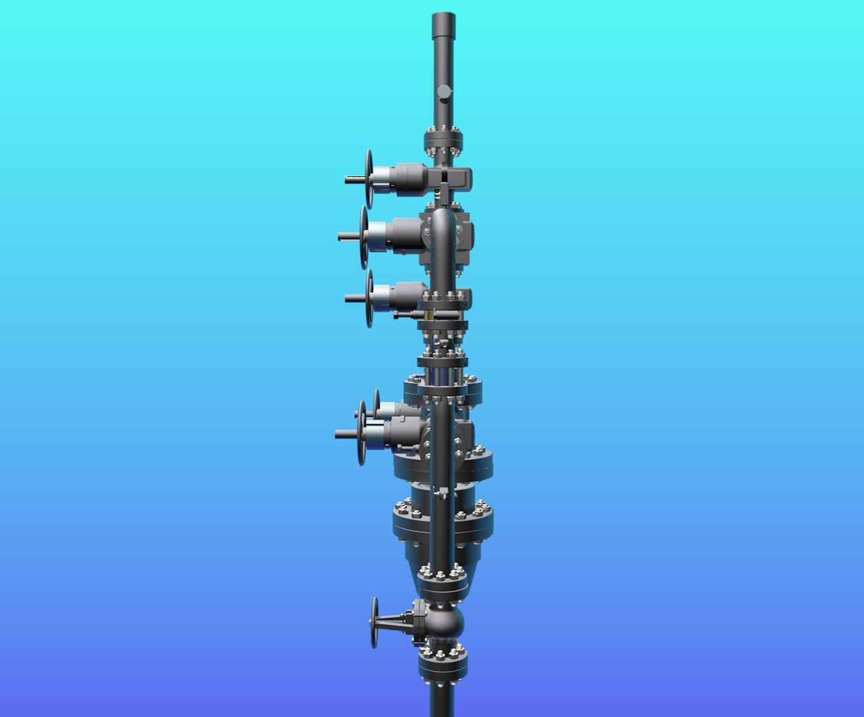 oil fittings 3d model