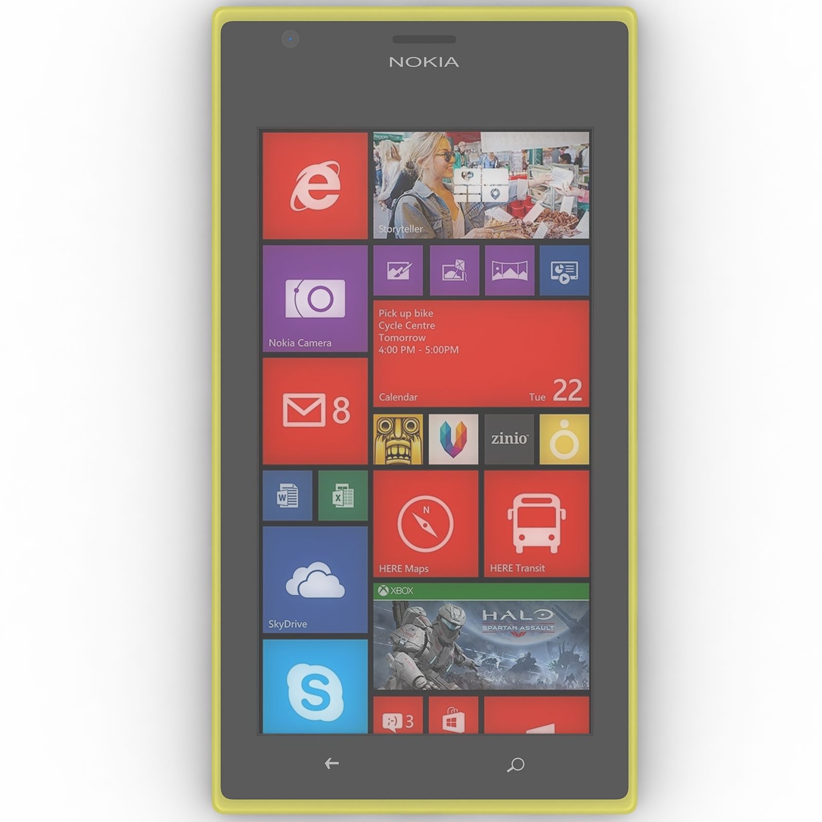 Nokia Lumia 1520 3d model