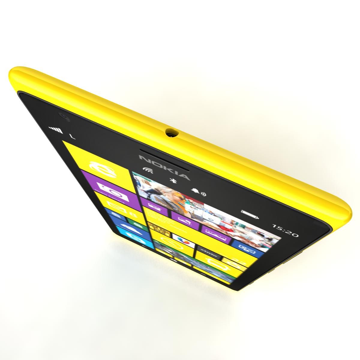 Nokia Lumia 1520 All Colors royalty-free 3d model - Preview no. 76