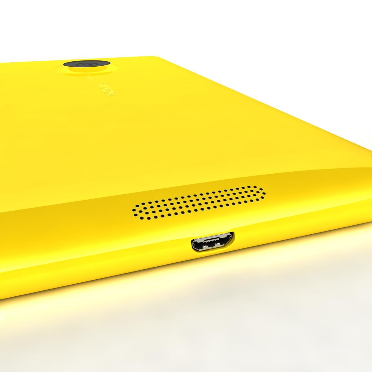 Nokia Lumia 1520 All Colors royalty-free 3d model - Preview no. 90