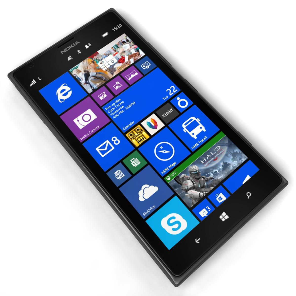 Nokia Lumia 1520 All Colors royalty-free 3d model - Preview no. 20