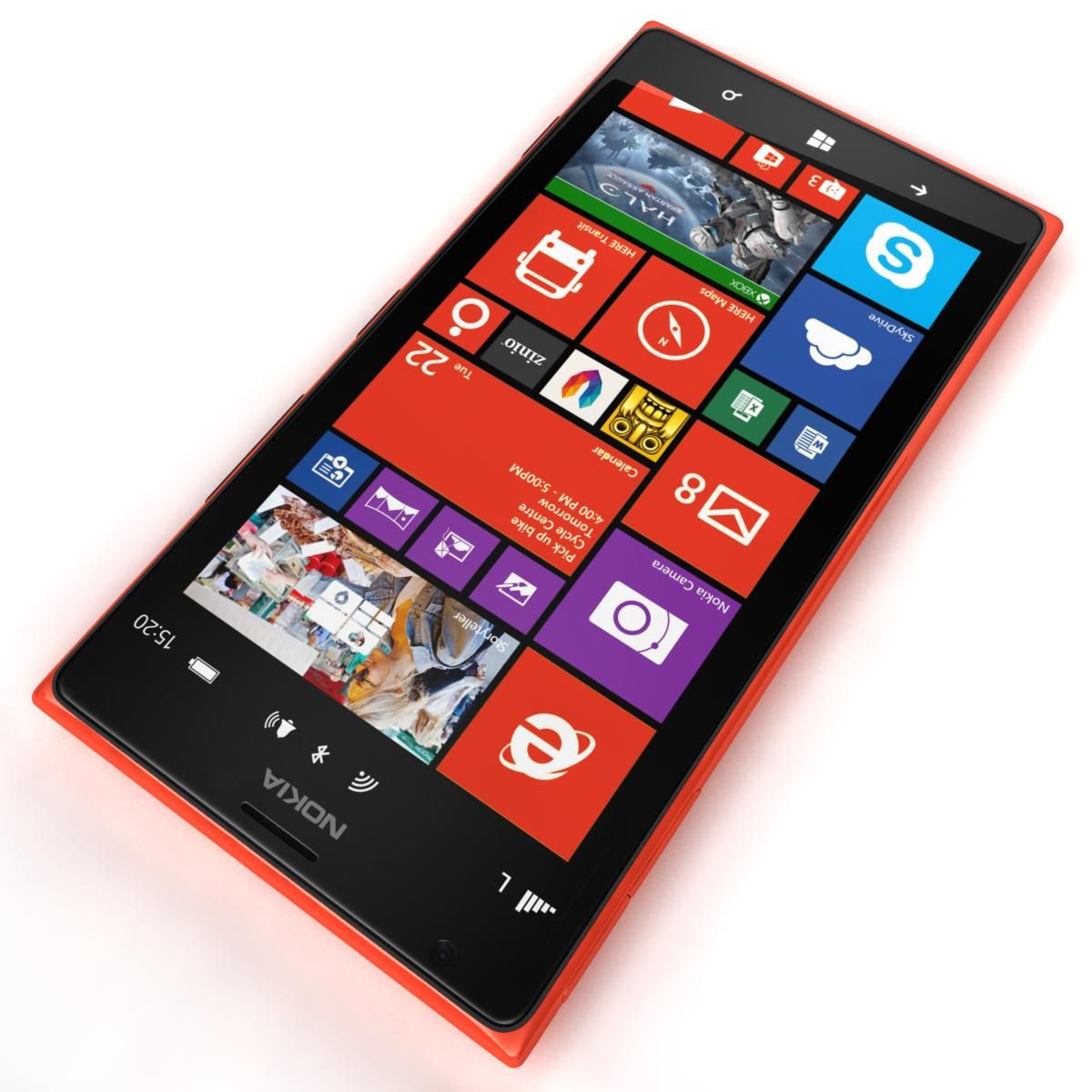 Nokia Lumia 1520 All Colors royalty-free 3d model - Preview no. 39