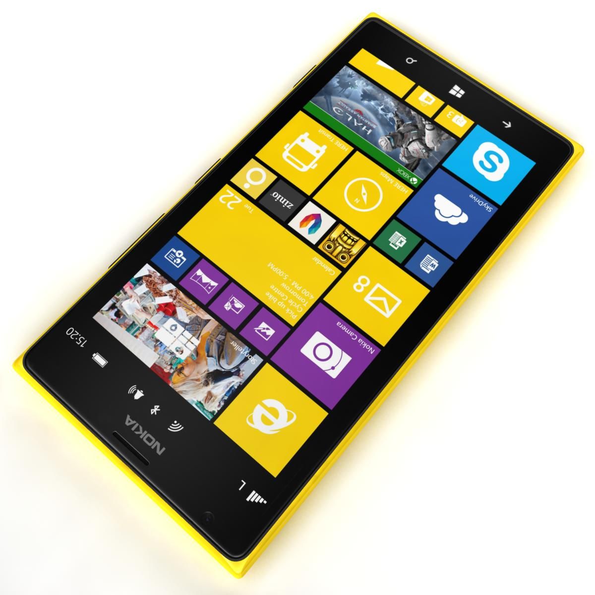 Nokia Lumia 1520 All Colors royalty-free 3d model - Preview no. 82