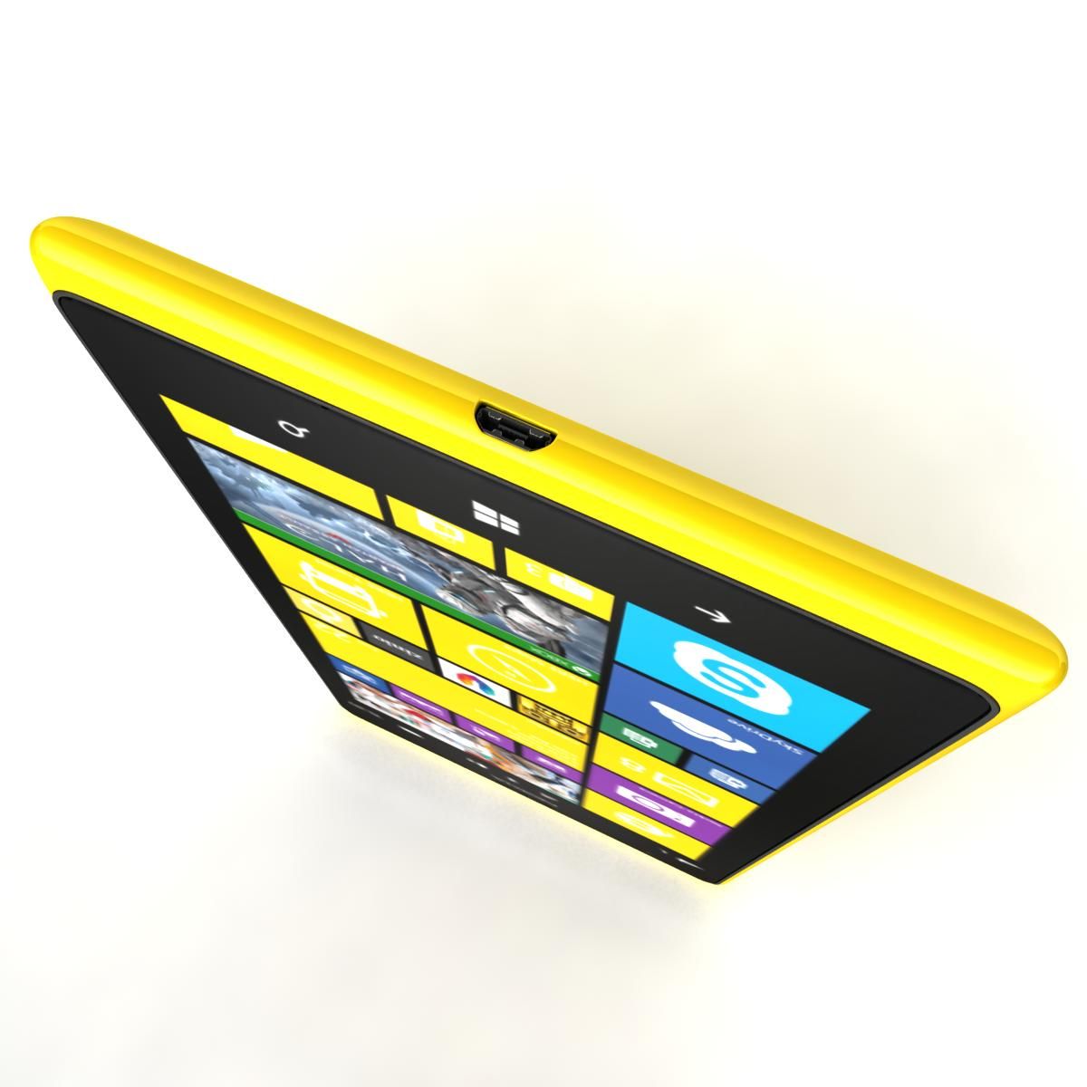 Nokia Lumia 1520 All Colors royalty-free 3d model - Preview no. 78