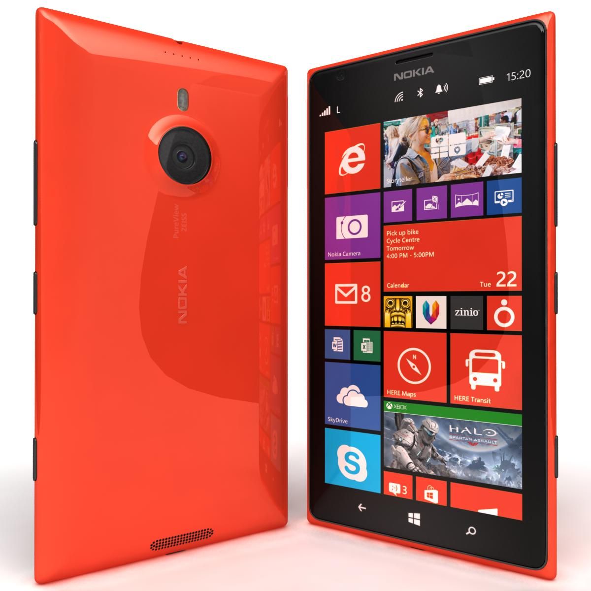 Nokia Lumia 1520 All Colors royalty-free 3d model - Preview no. 27