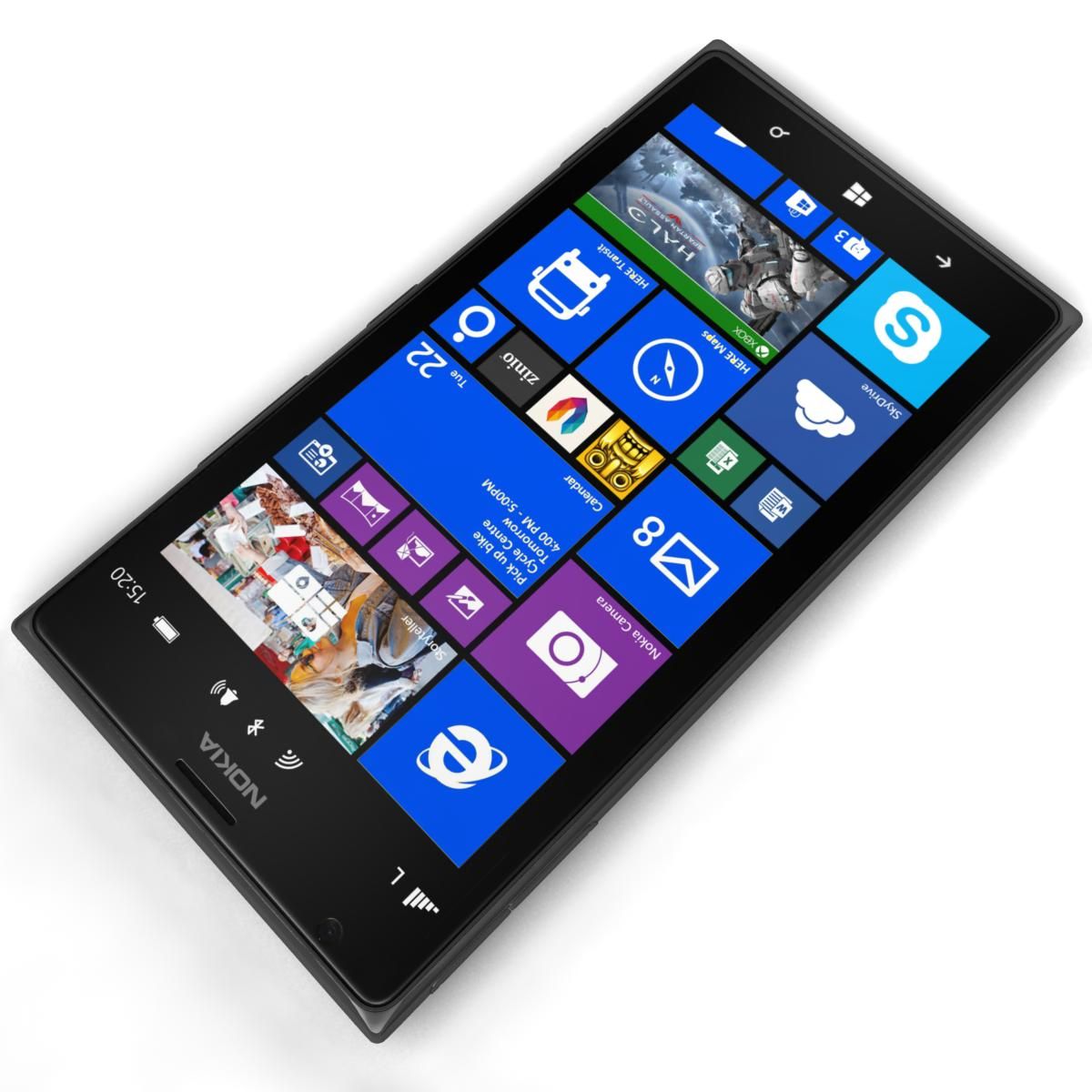 Nokia Lumia 1520 All Colors royalty-free 3d model - Preview no. 19