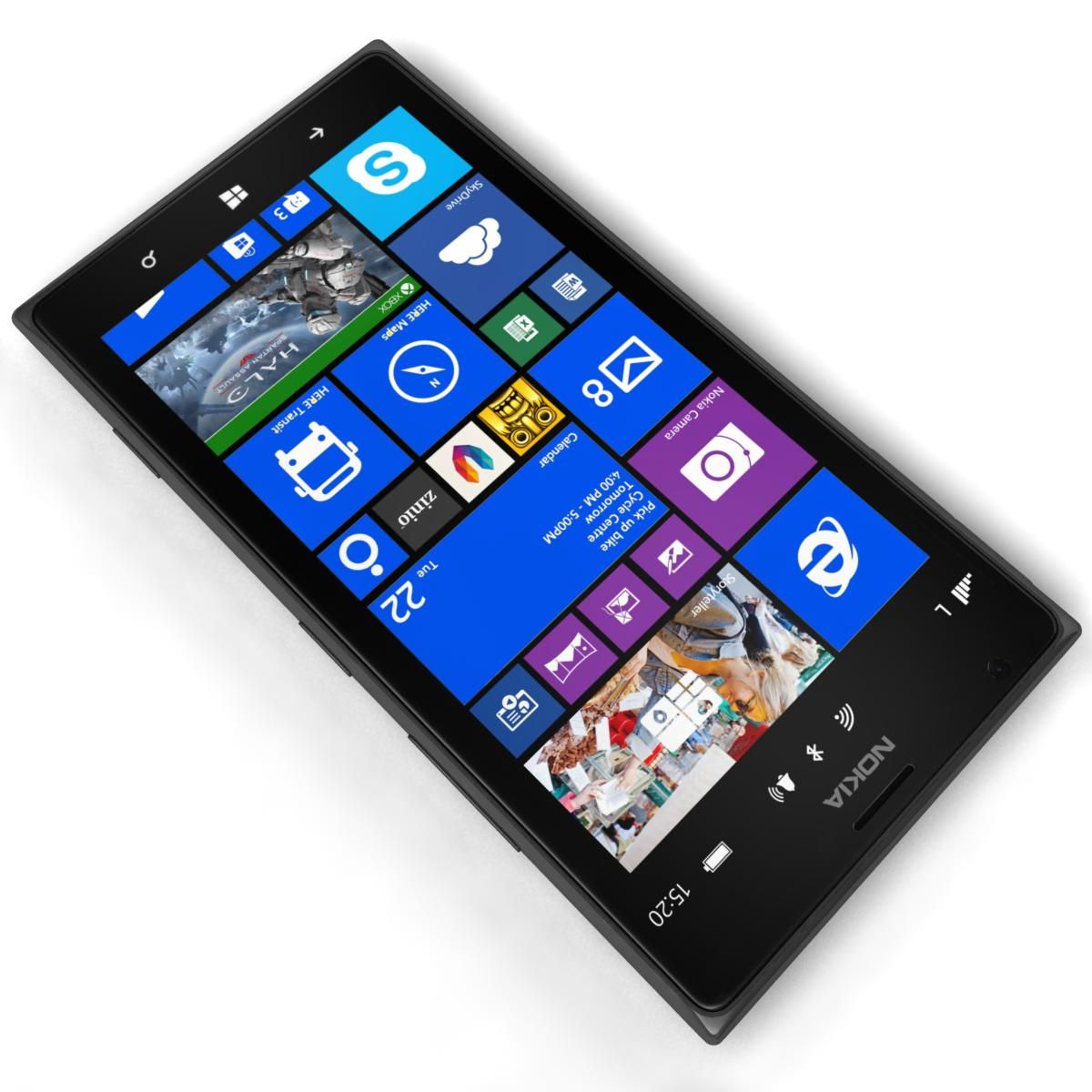 Nokia Lumia 1520 All Colors royalty-free 3d model - Preview no. 18