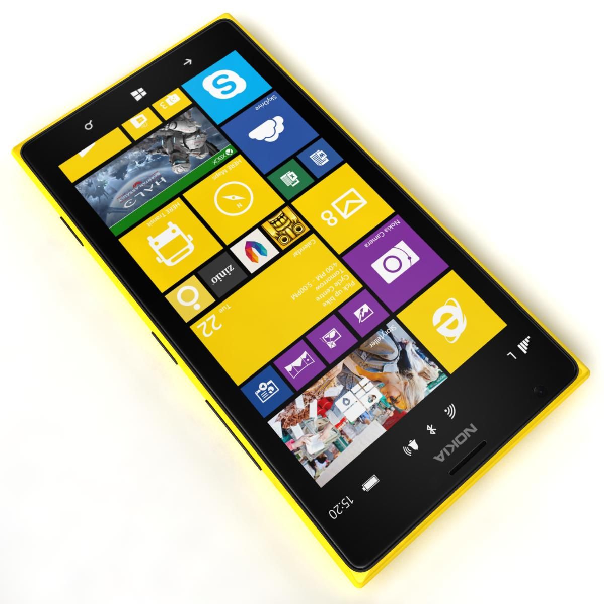 Nokia Lumia 1520 All Colors royalty-free 3d model - Preview no. 81