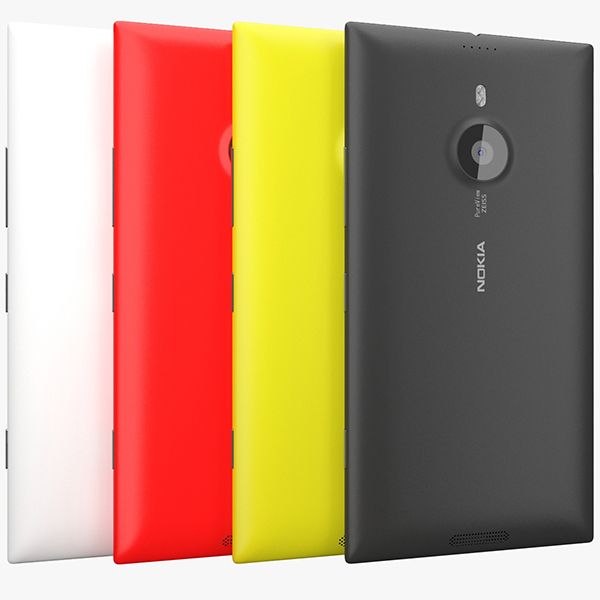 Nokia Lumia 1520 Four Colors 3d model