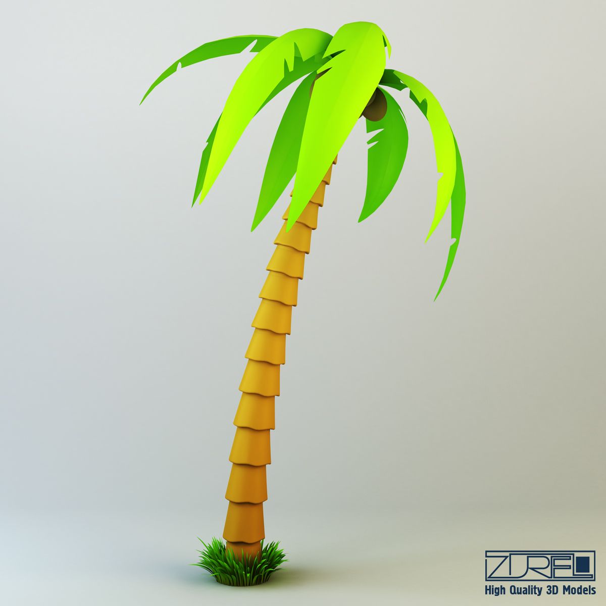 Palme 3d model