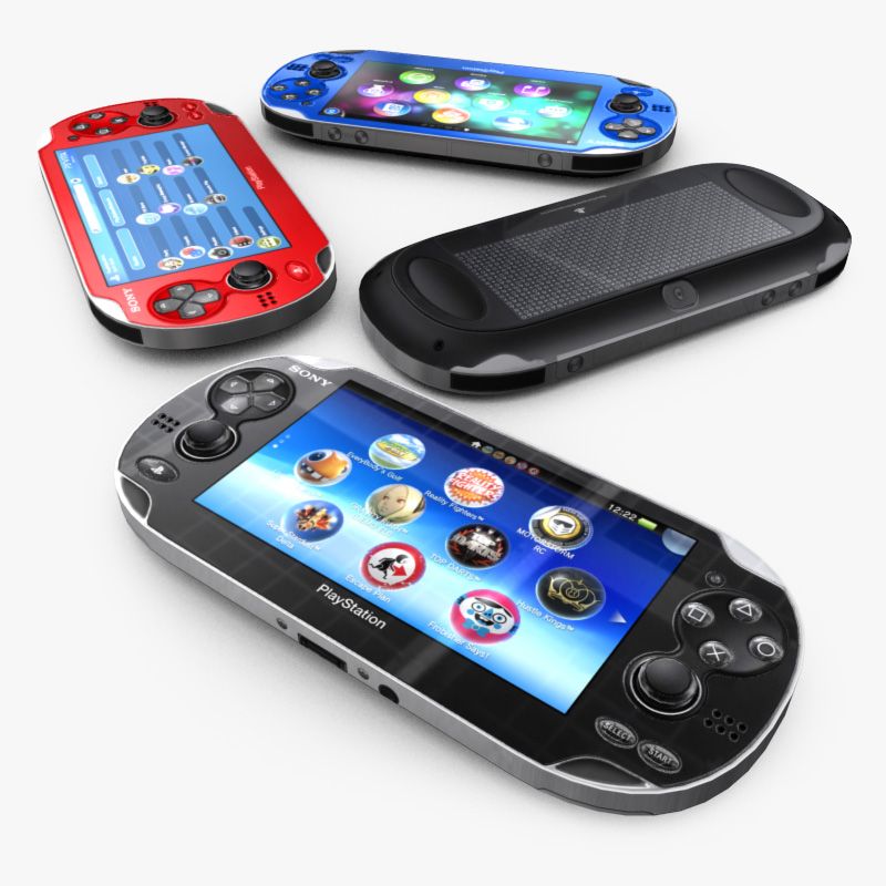 Sony Playstation Vita 3d model