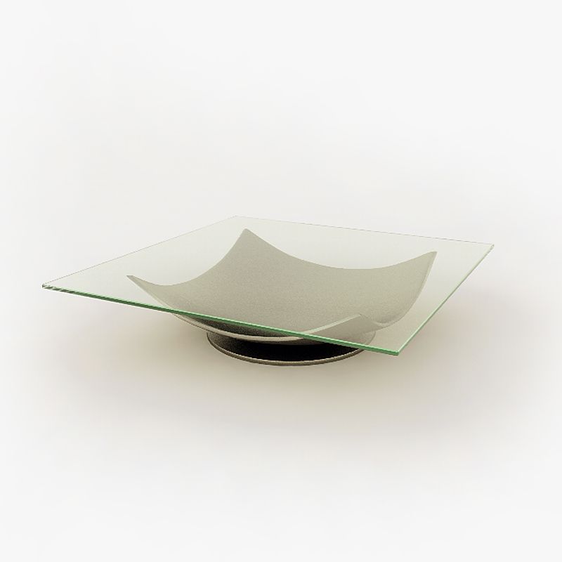 Glas tisch 3d model