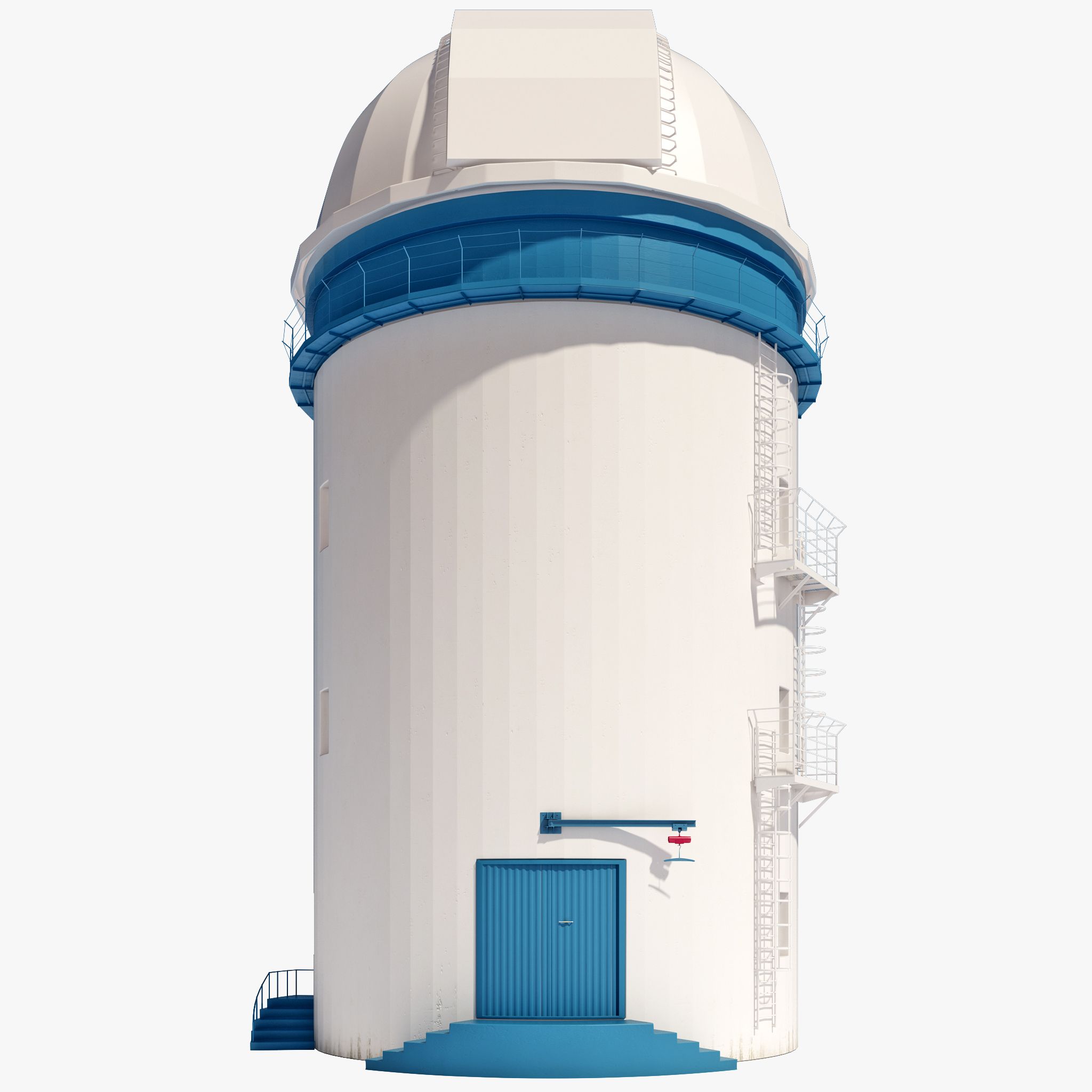 San Pedro Martir Astronomi Gözlemevi 3d model