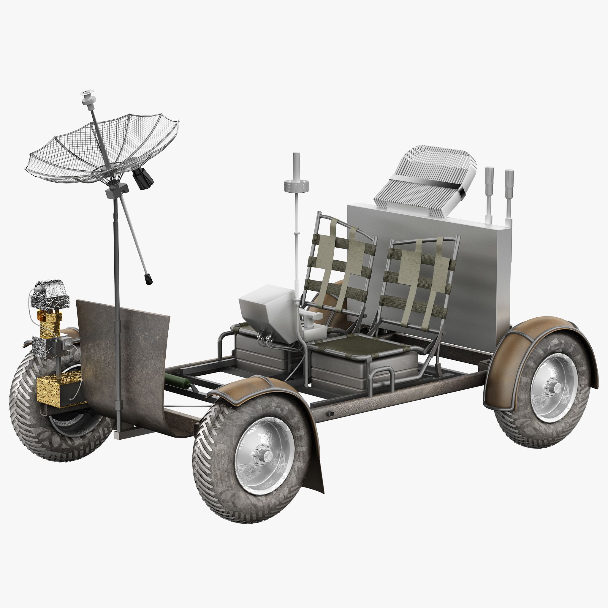 Lunar Rover 3d model