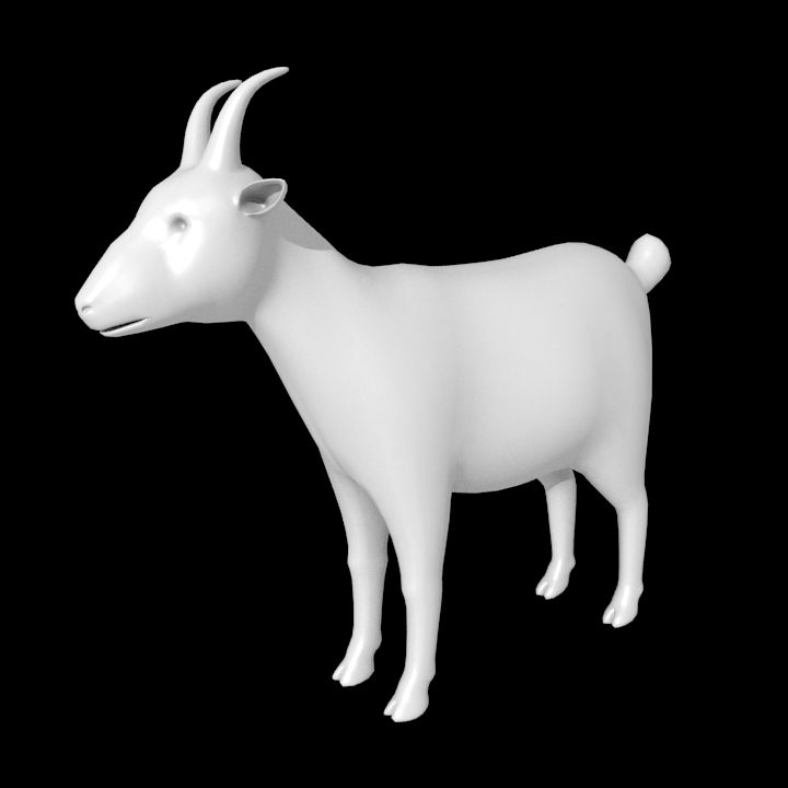 Goat 3d model