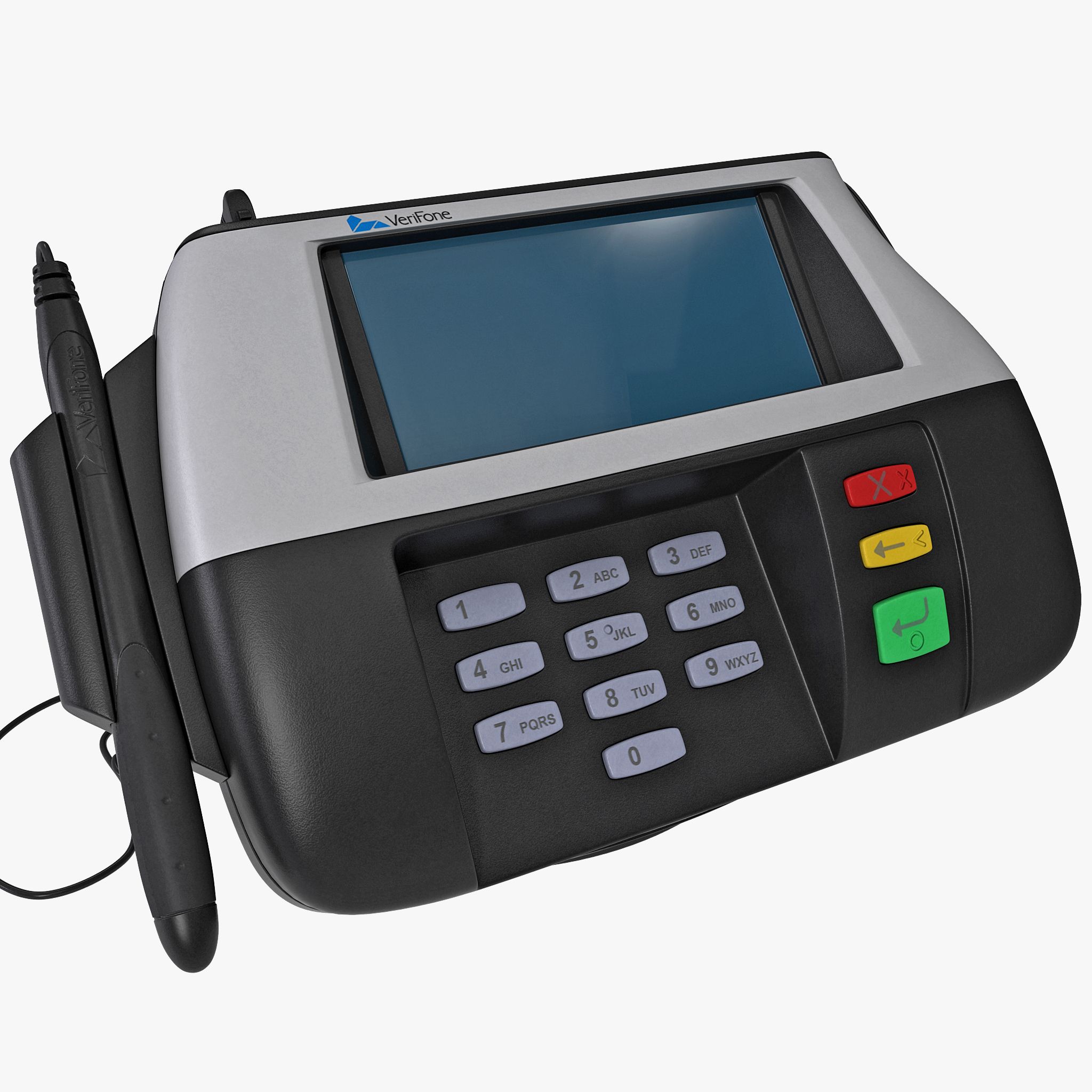 Kreditkartenterminal Verifone 3d model