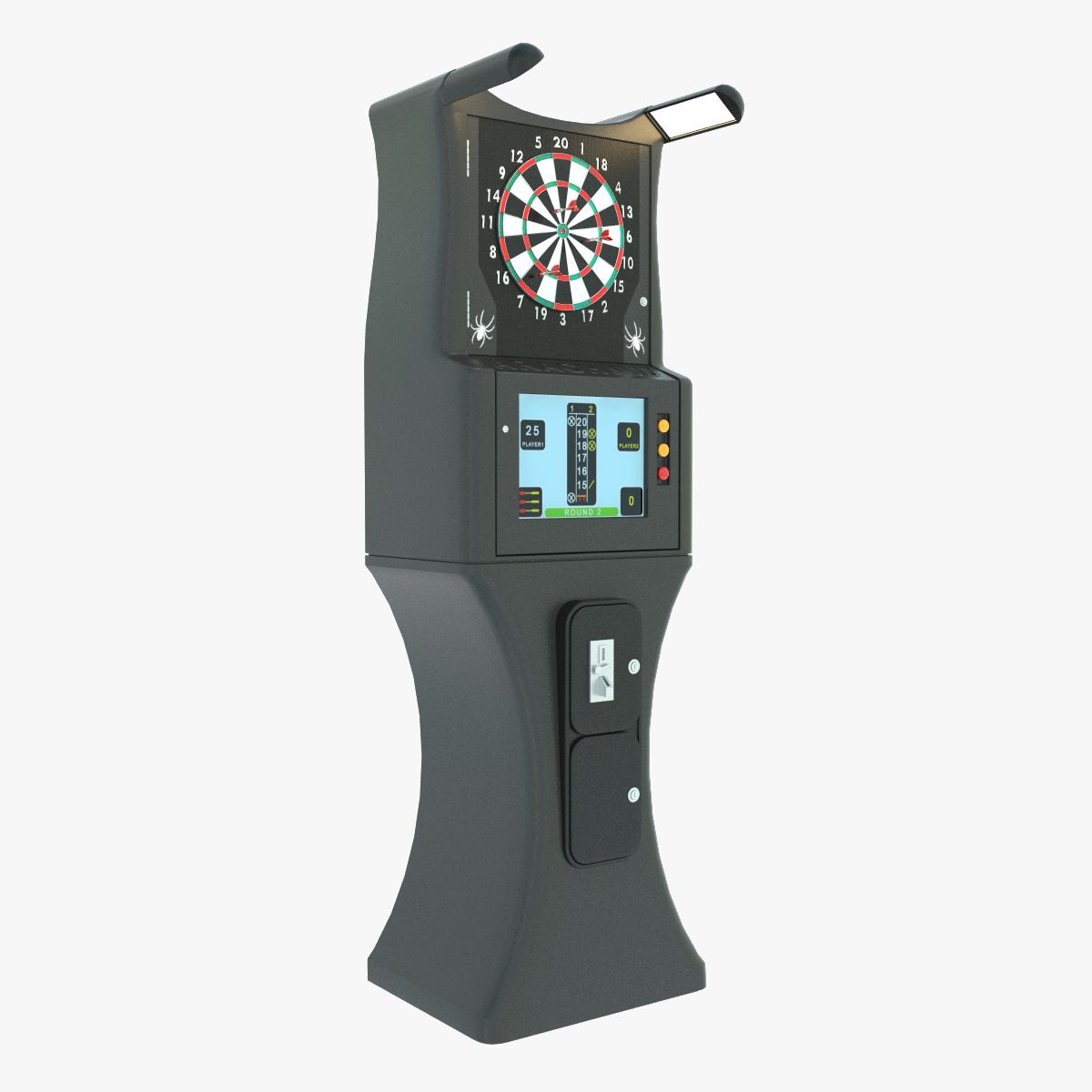 Arcade-Dart-Spiel 3d model