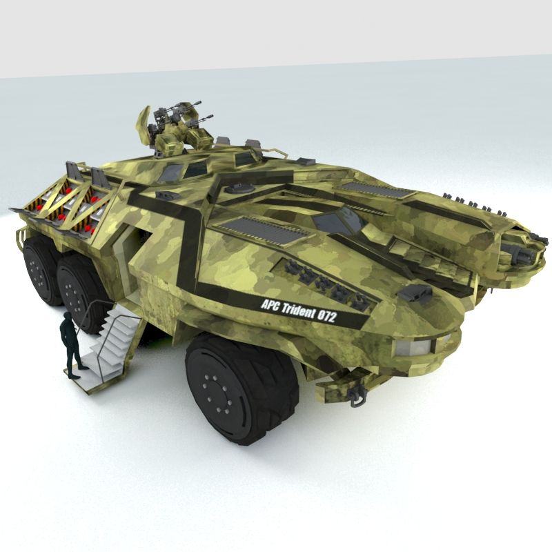 APC Trident 3d model