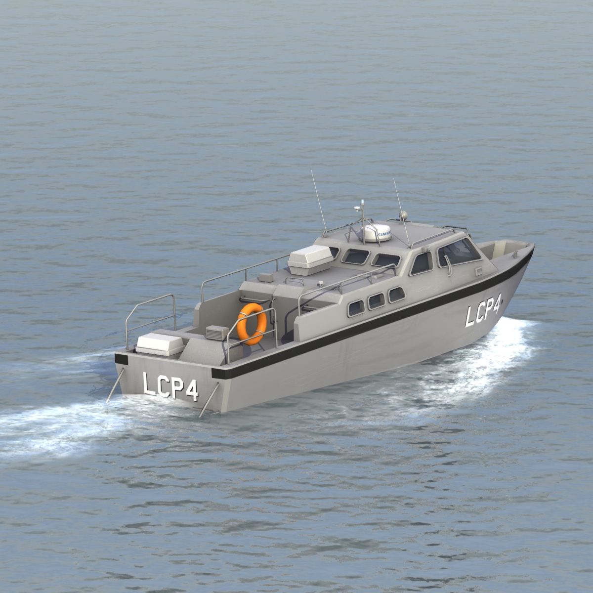 Landing Craft Personal 3d model