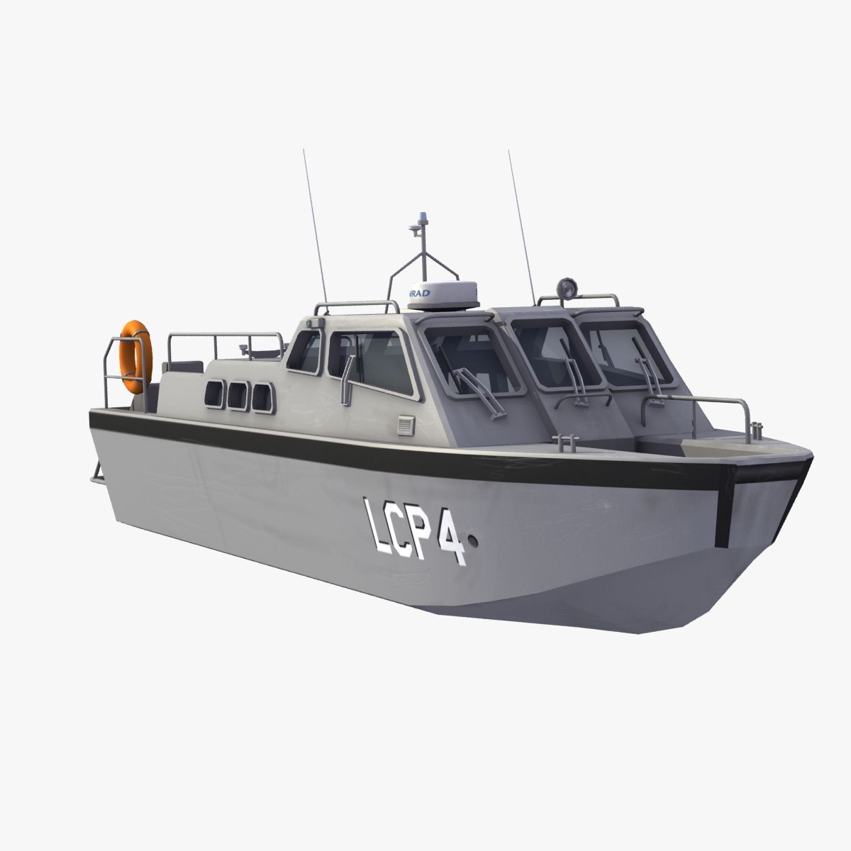 Landing Craft Personal royalty-free 3d model - Preview no. 15