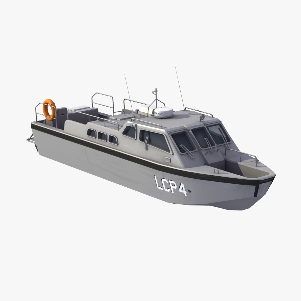 Landing Craft Personal royalty-free 3d model - Preview no. 19