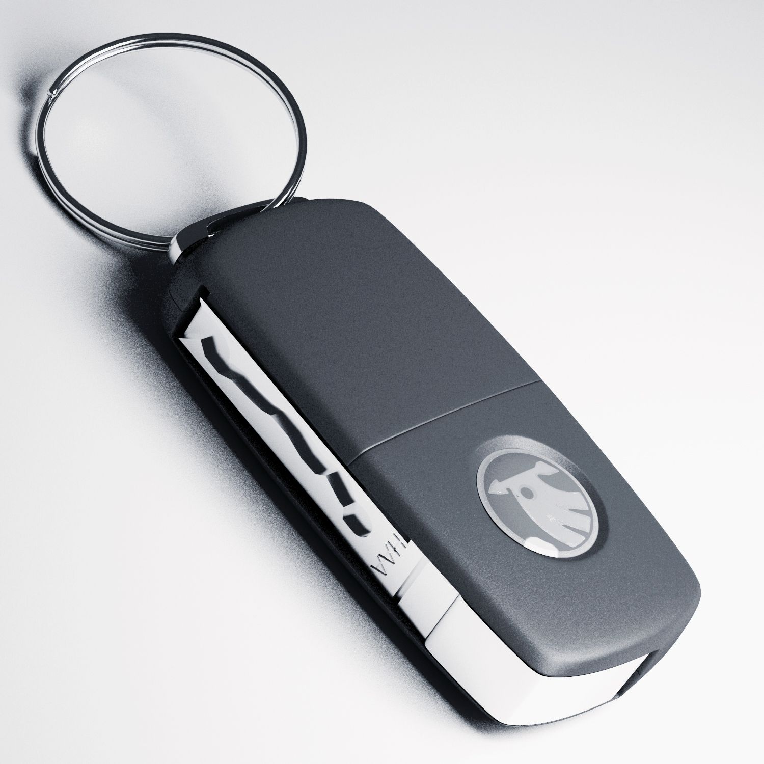 car key royalty-free 3d model - Preview no. 4