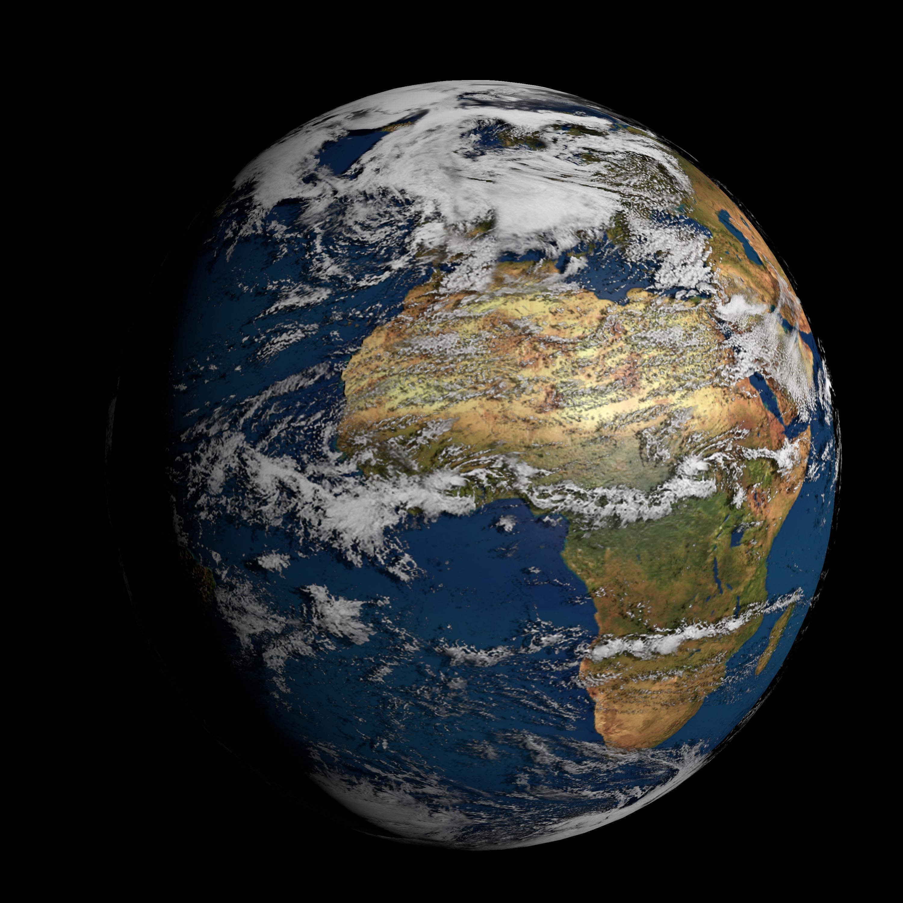 World-earth 3d model