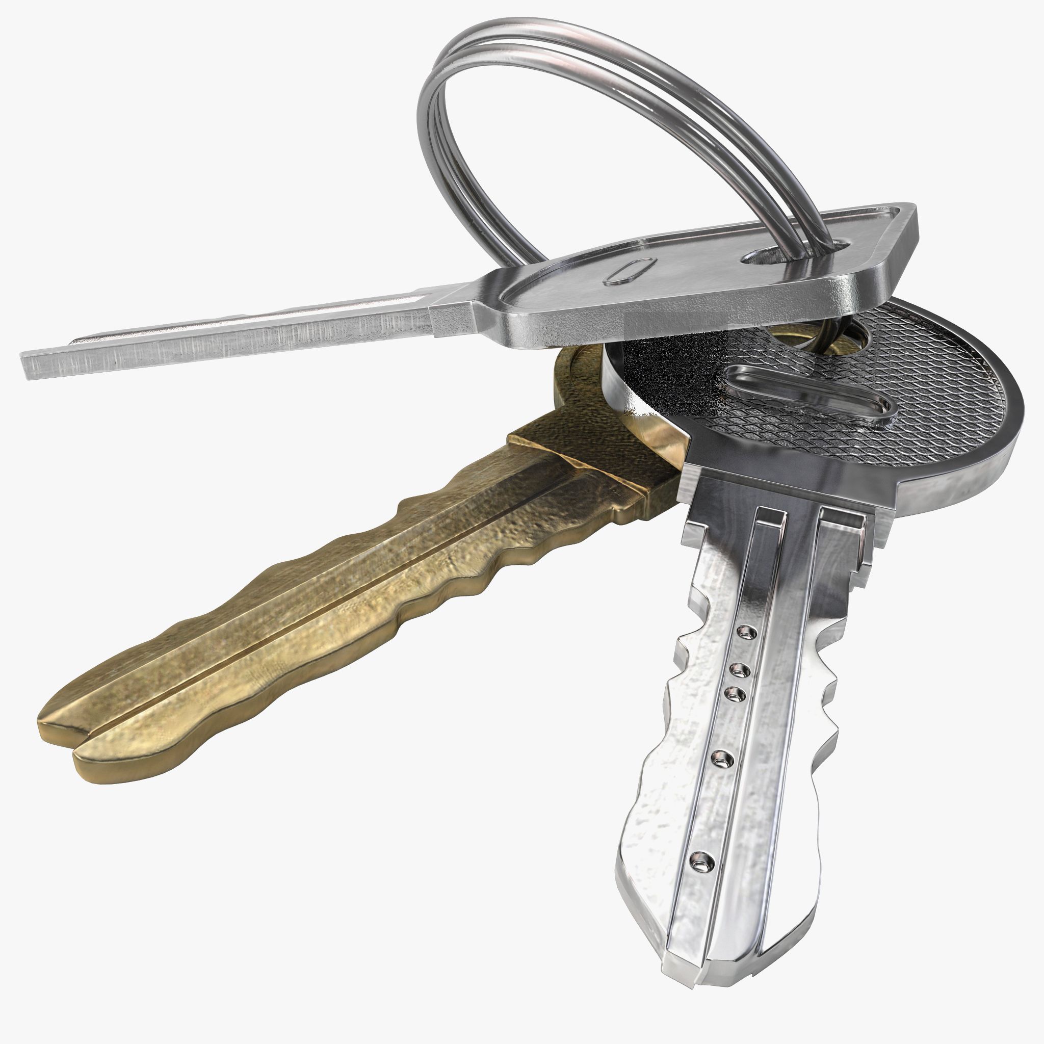 Keys royalty-free 3d model - Preview no. 1