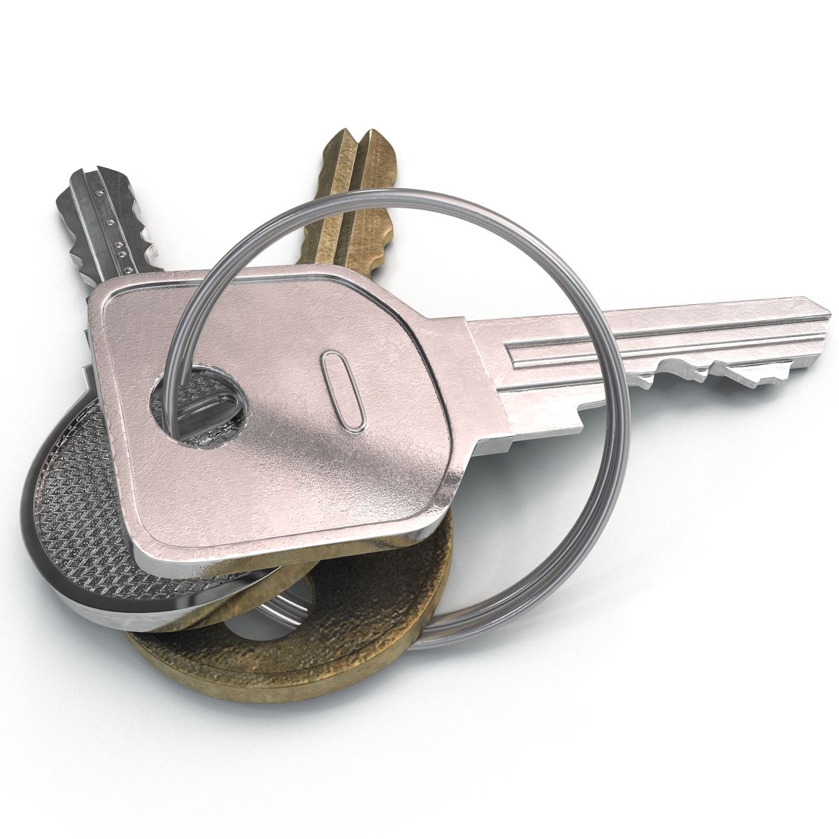 Keys royalty-free 3d model - Preview no. 11