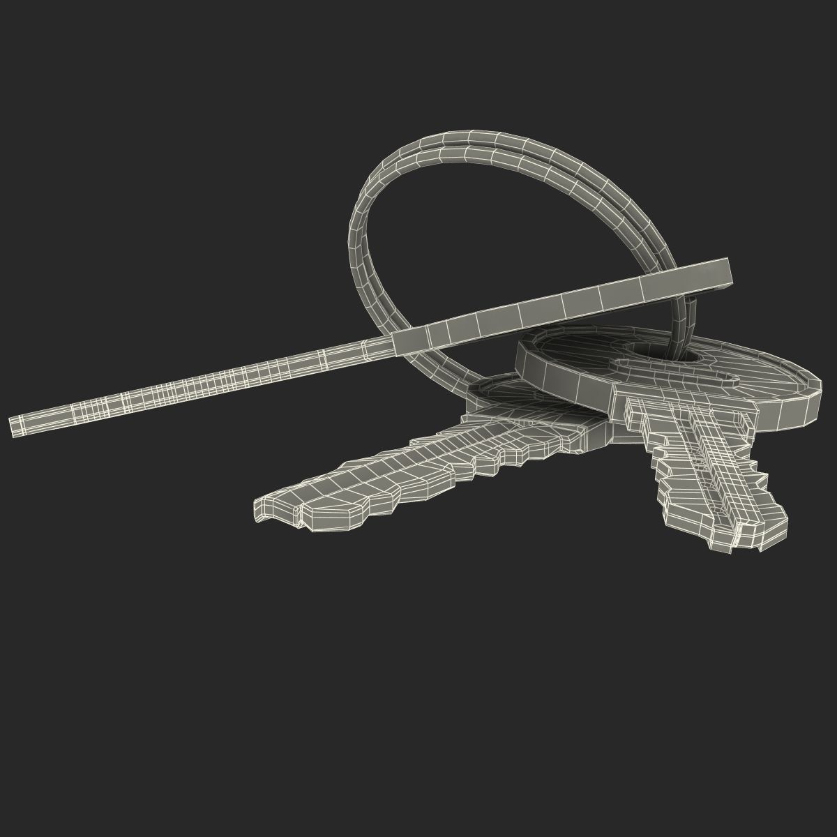 Keys royalty-free 3d model - Preview no. 13