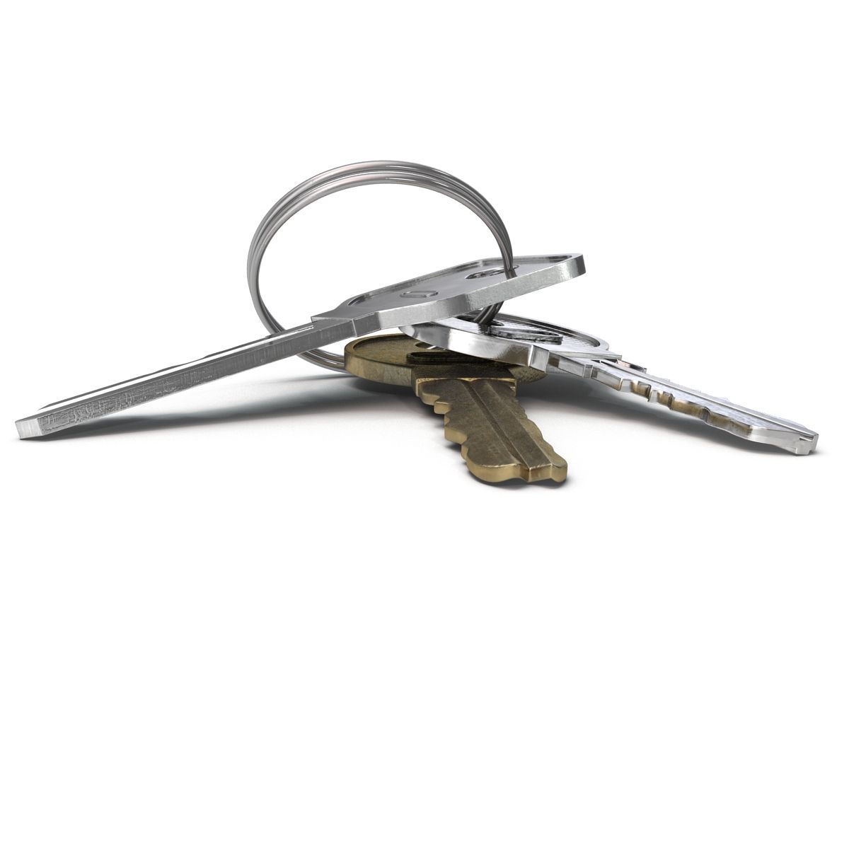 Keys royalty-free 3d model - Preview no. 5