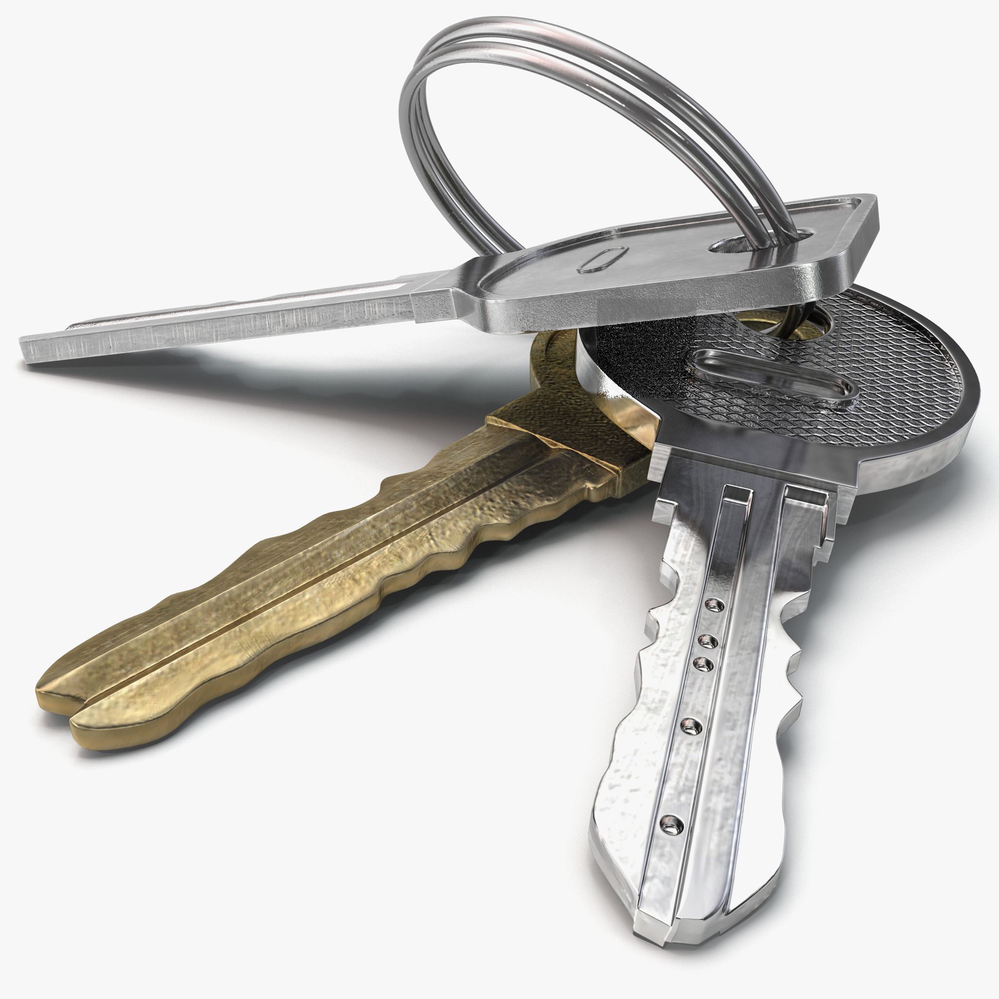 Keys royalty-free 3d model - Preview no. 2