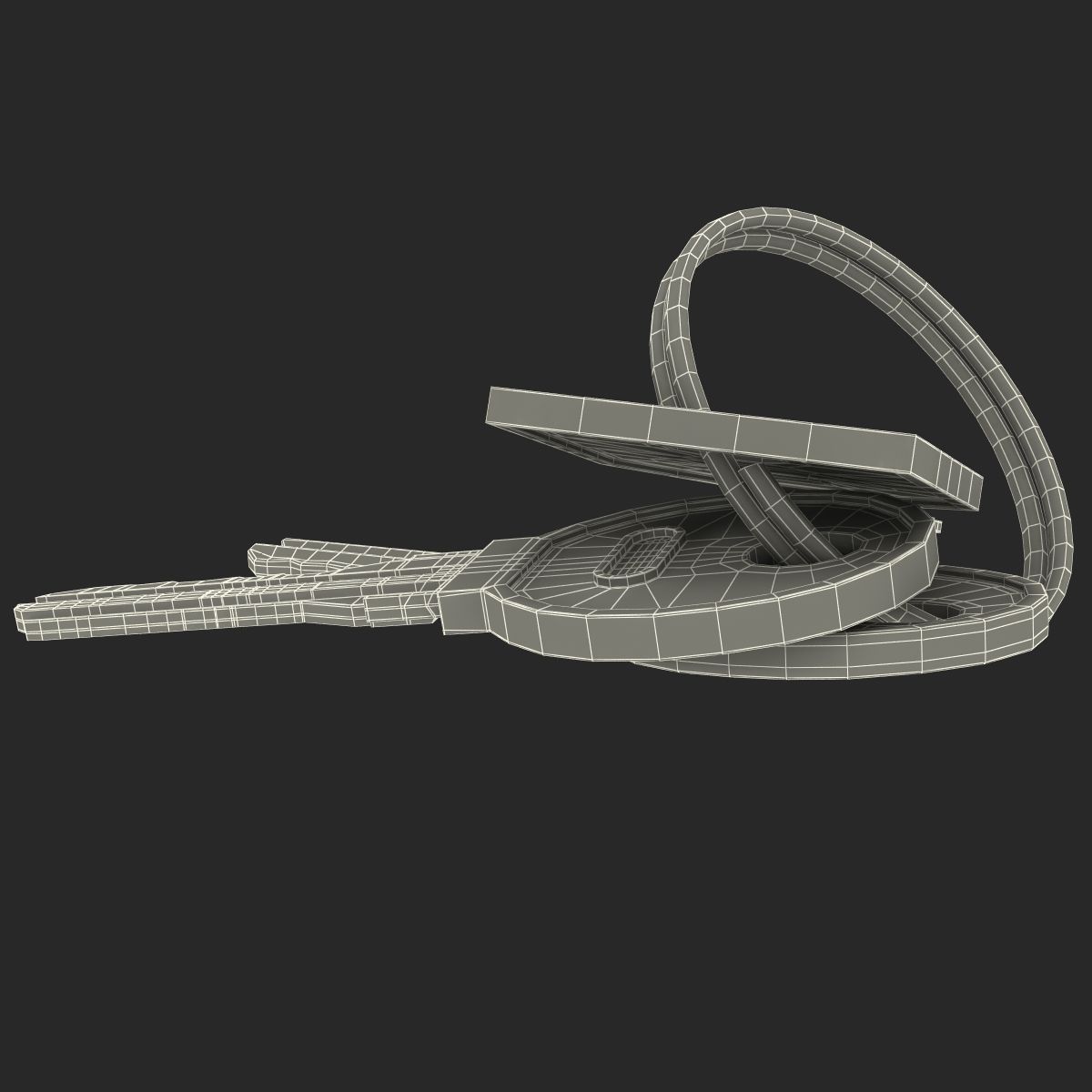 Keys royalty-free 3d model - Preview no. 14