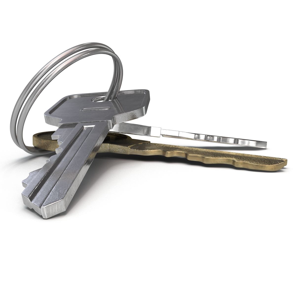 Keys royalty-free 3d model - Preview no. 6