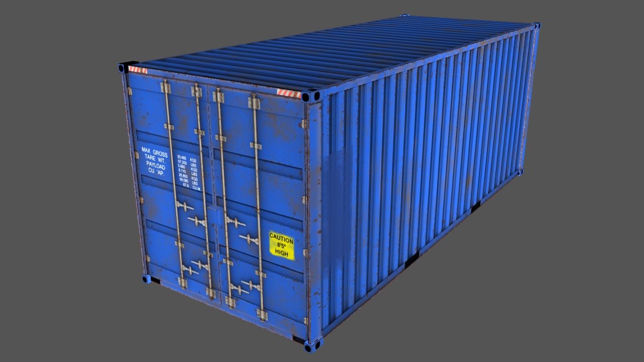 Shipping Container 3d model