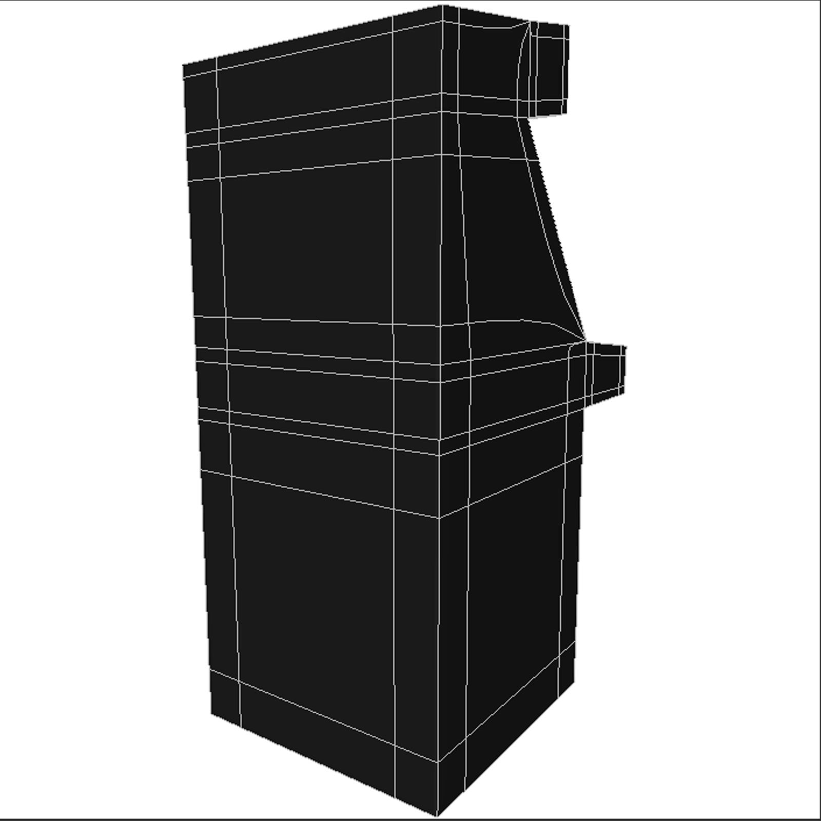 Arcade-Spiel royalty-free 3d model - Preview no. 4