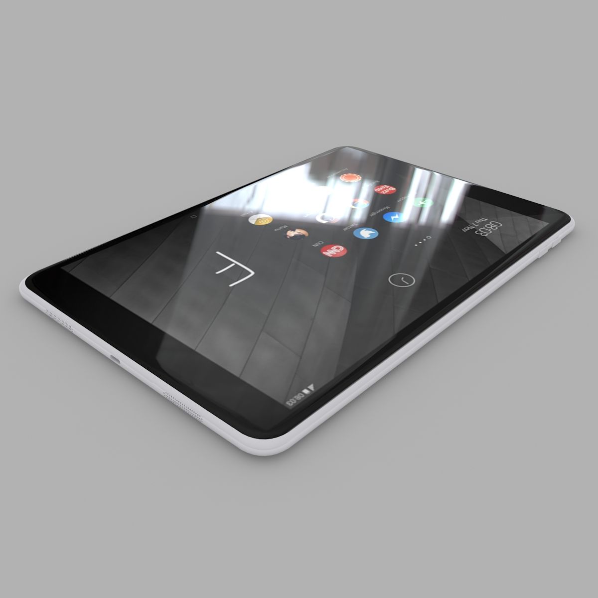 Tablet Nokia N1 3d model