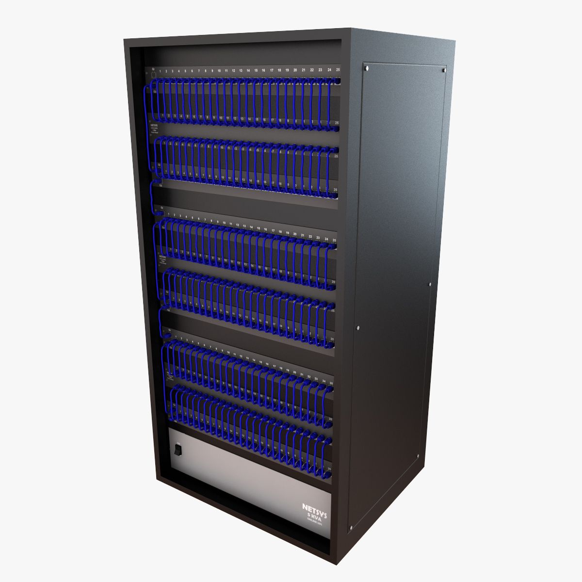 network rack 3d model