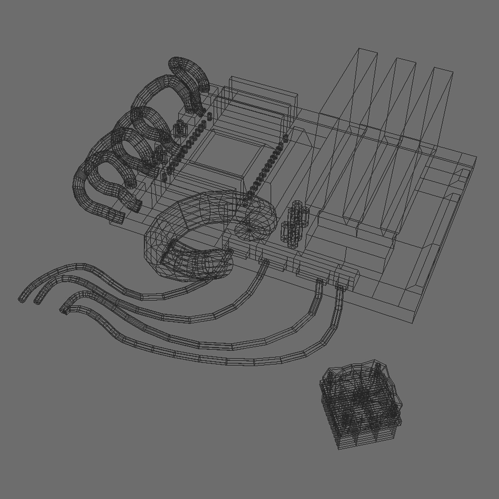 컴퓨터 royalty-free 3d model - Preview no. 8