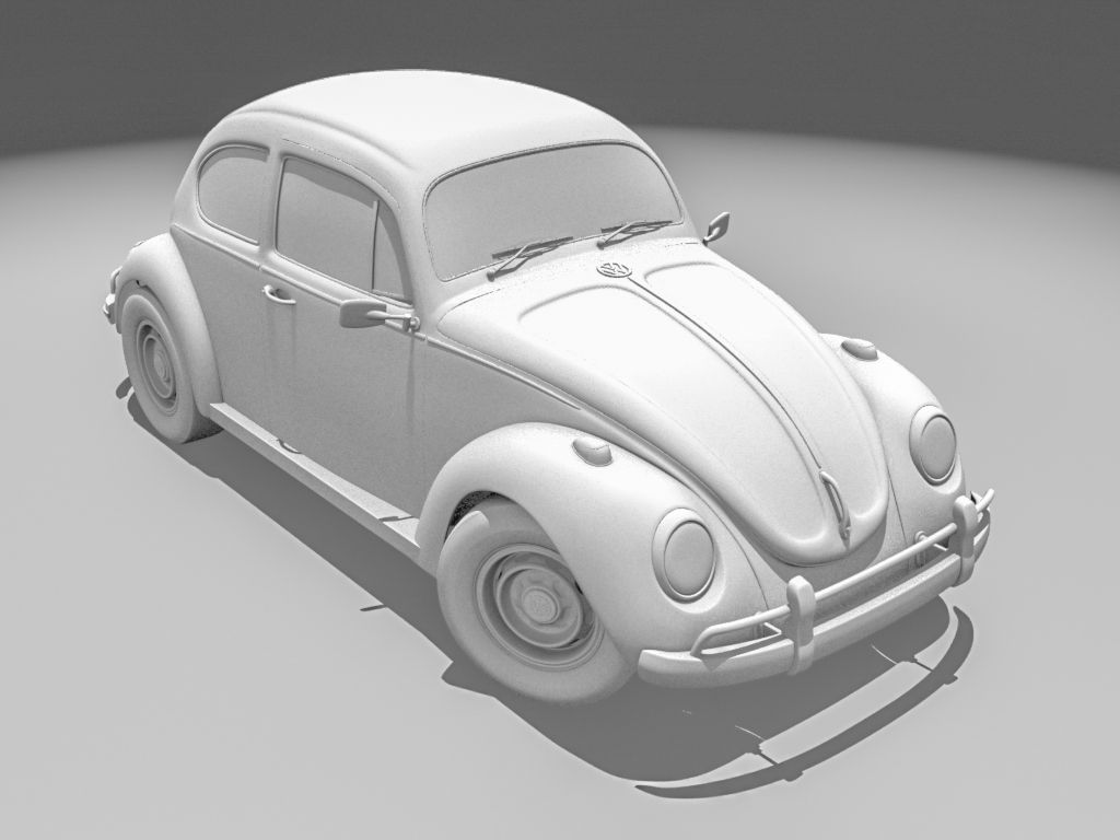 Maggiolino VW 1300 3d model