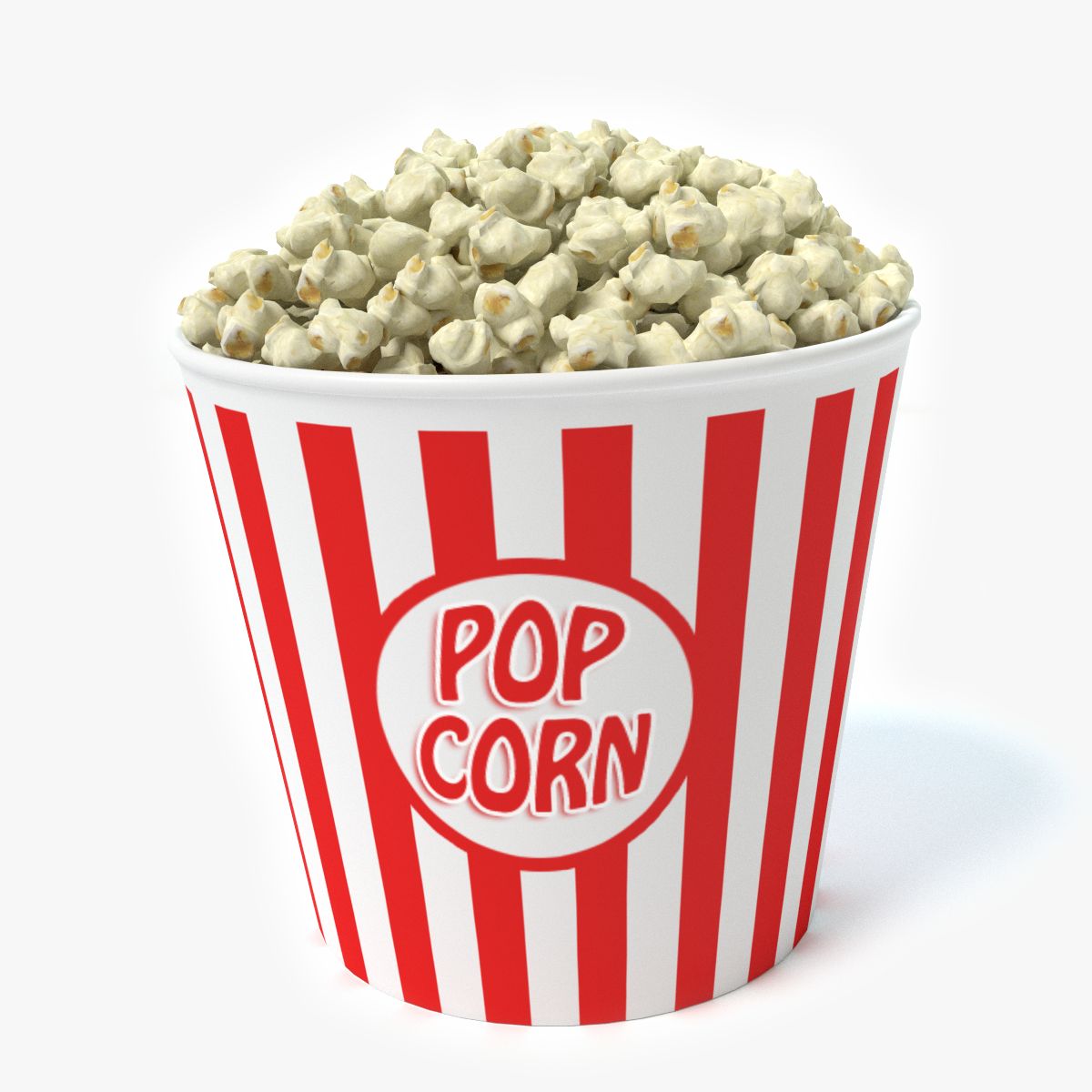 Popcorn 3d model