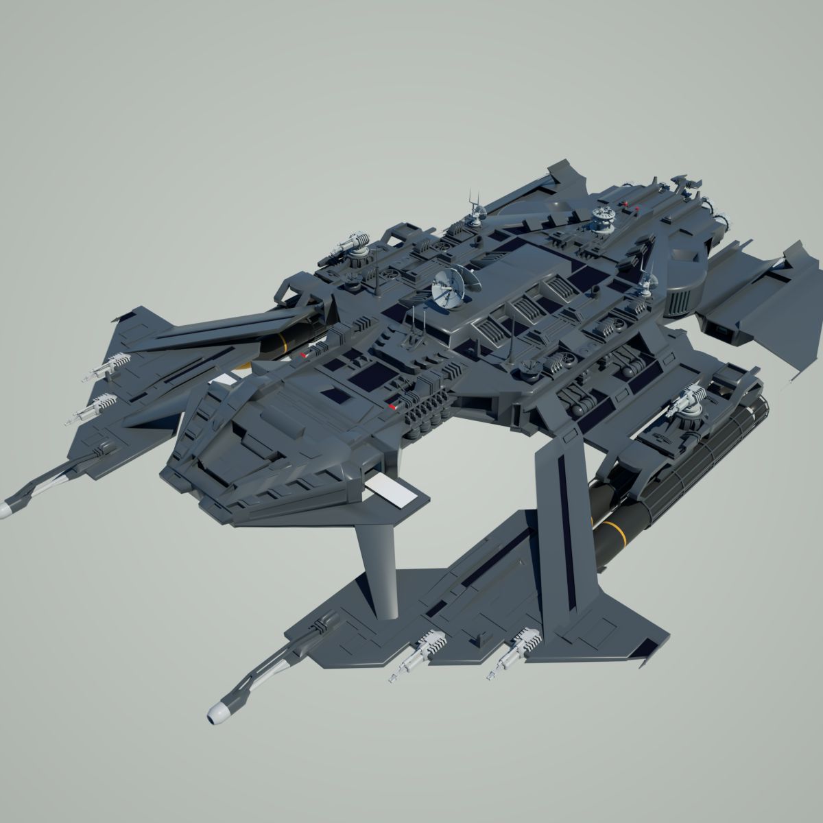 Battlestar 3d model