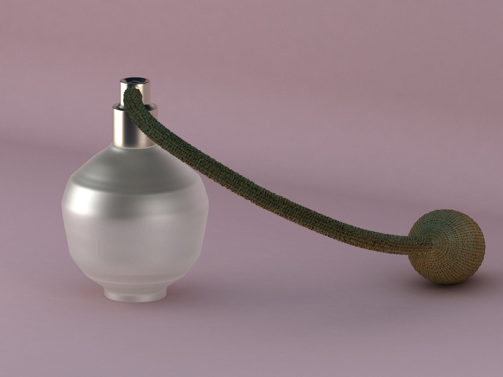 Flasche Parfüm royalty-free 3d model - Preview no. 2