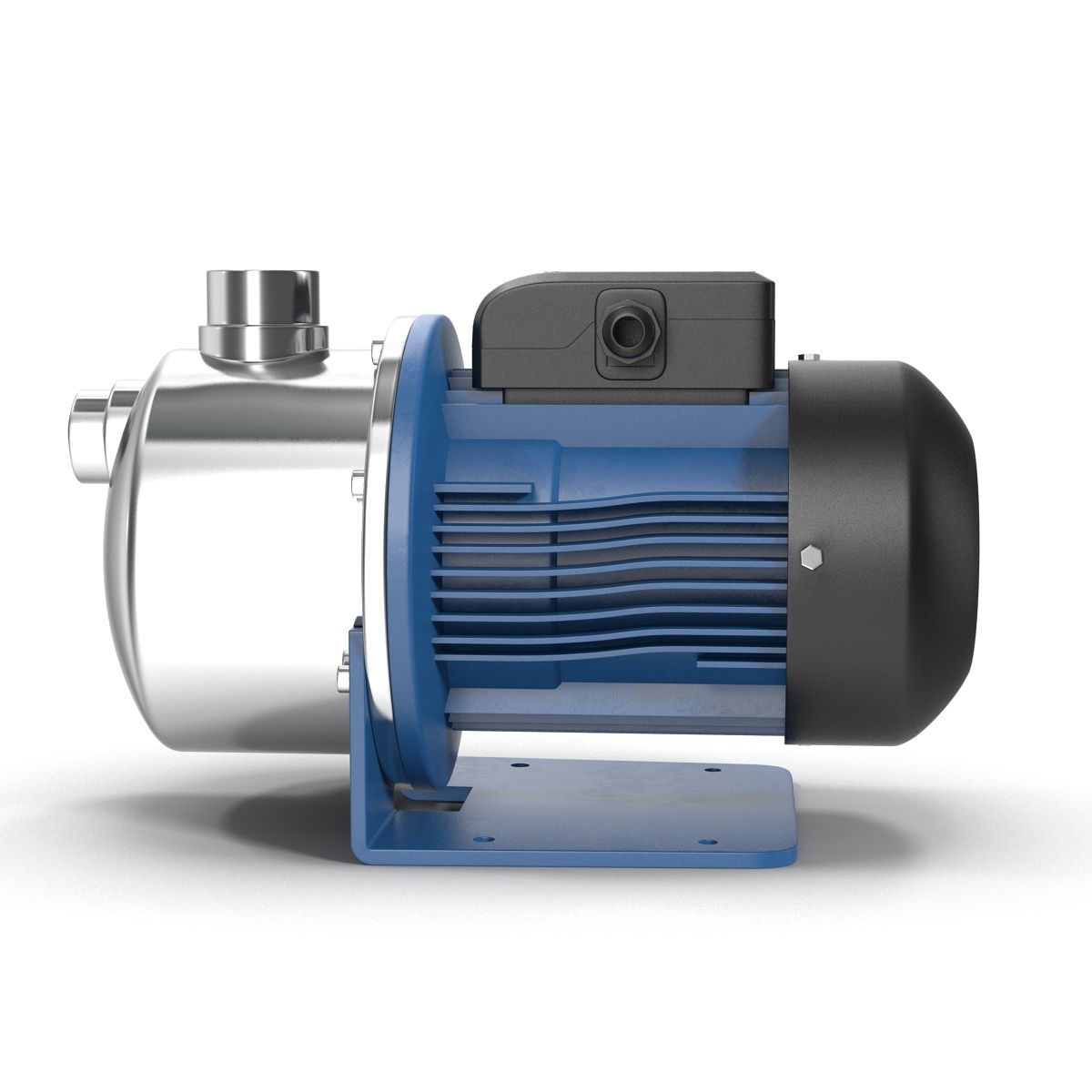 Water Pump 3D Model royalty-free 3d model - Preview no. 4